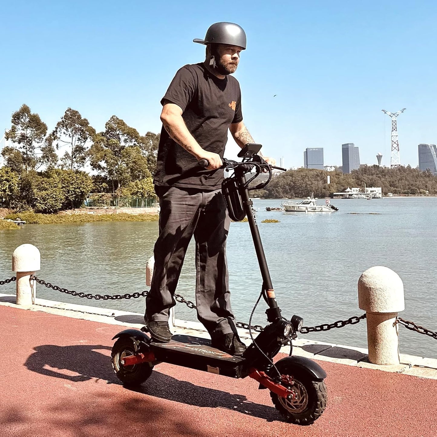Electric Scooter for Adults – 52MPH BeastRide 6000, Dual Motor, 50-Mile Range, Off-Road, Foldable with Seat